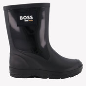 Boss Chłopcy buty czarne