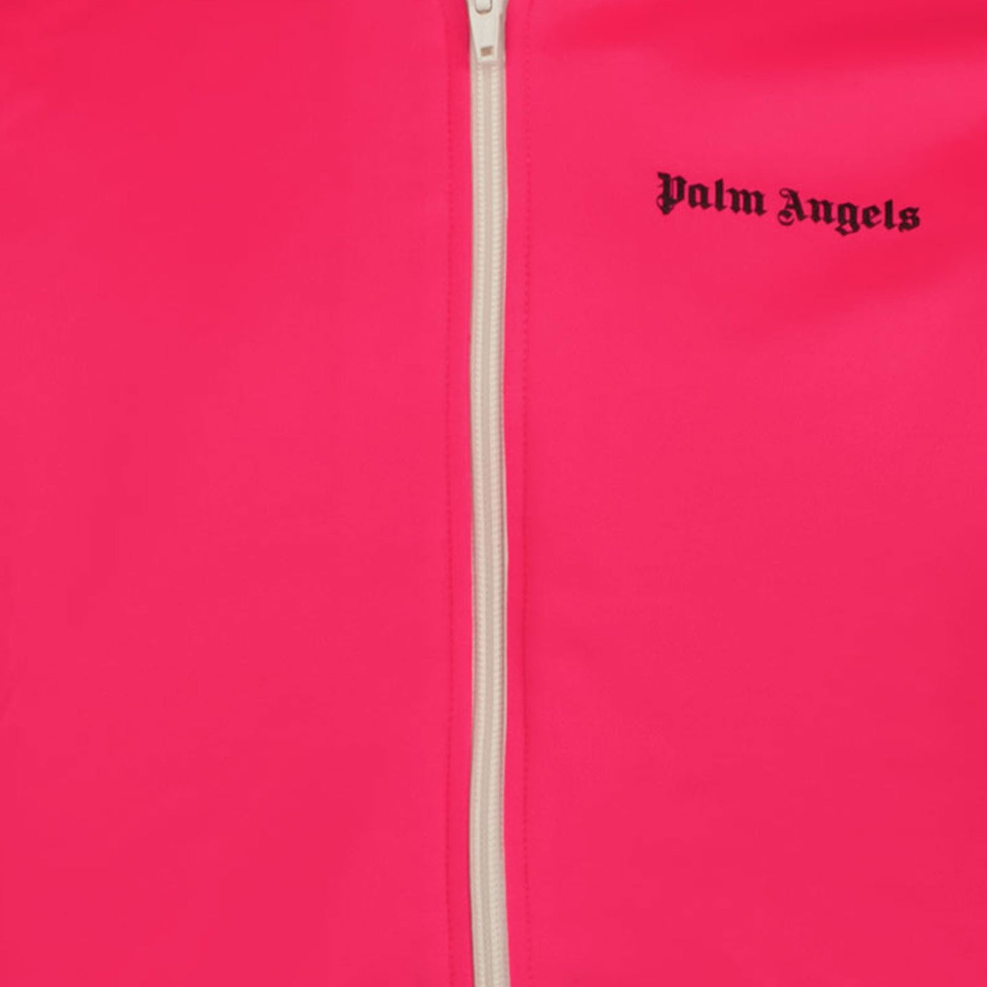 Palm Angels Kids Girls Cardigan in Fluor Pink