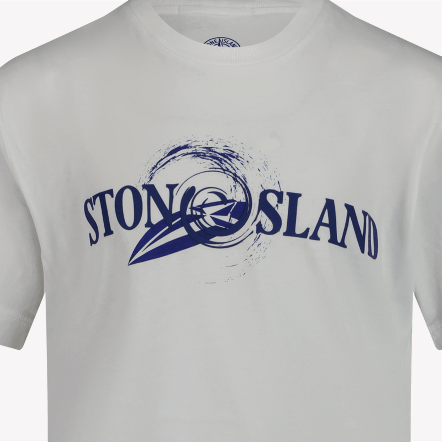 Stone Island Kinder Jongens T-Shirt Wit 2Y