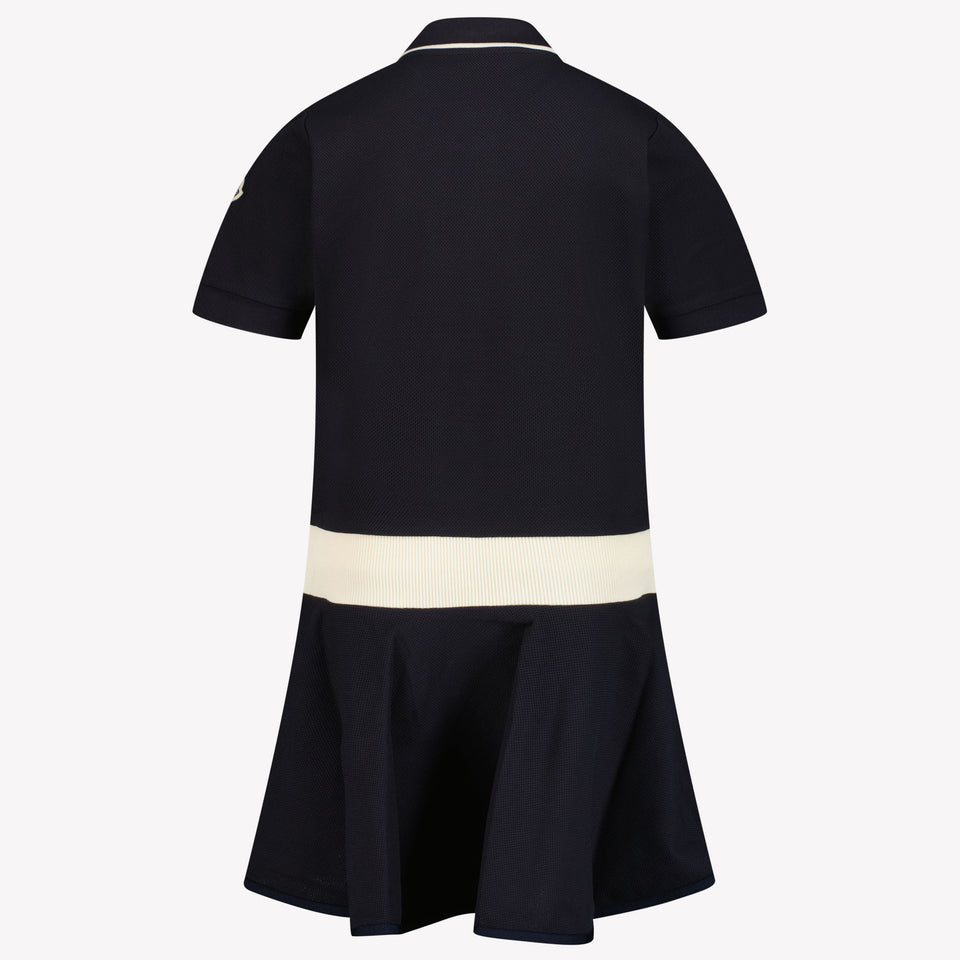 Moncler Niño Chicas Vestido Navy