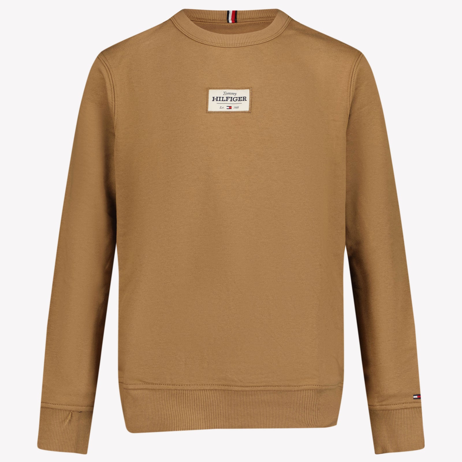 Tommy Hilfiger Niño Chicos Suéter Camel