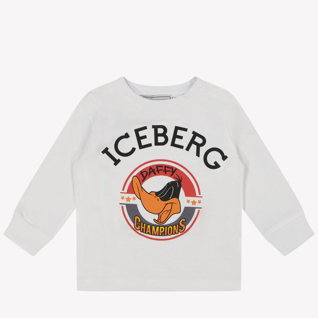 Iceberg Camiseta Baby Boys White