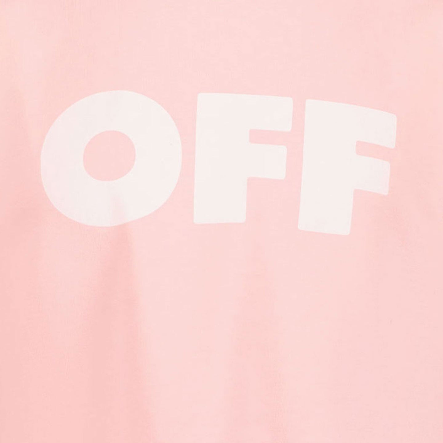 Off-White Kinder Meisjes T-Shirt In Licht Roze