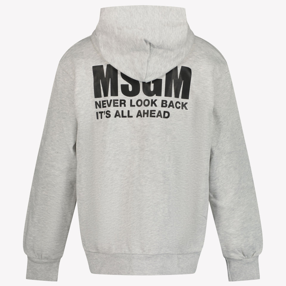 MSGM Unisex Chaleco Gris