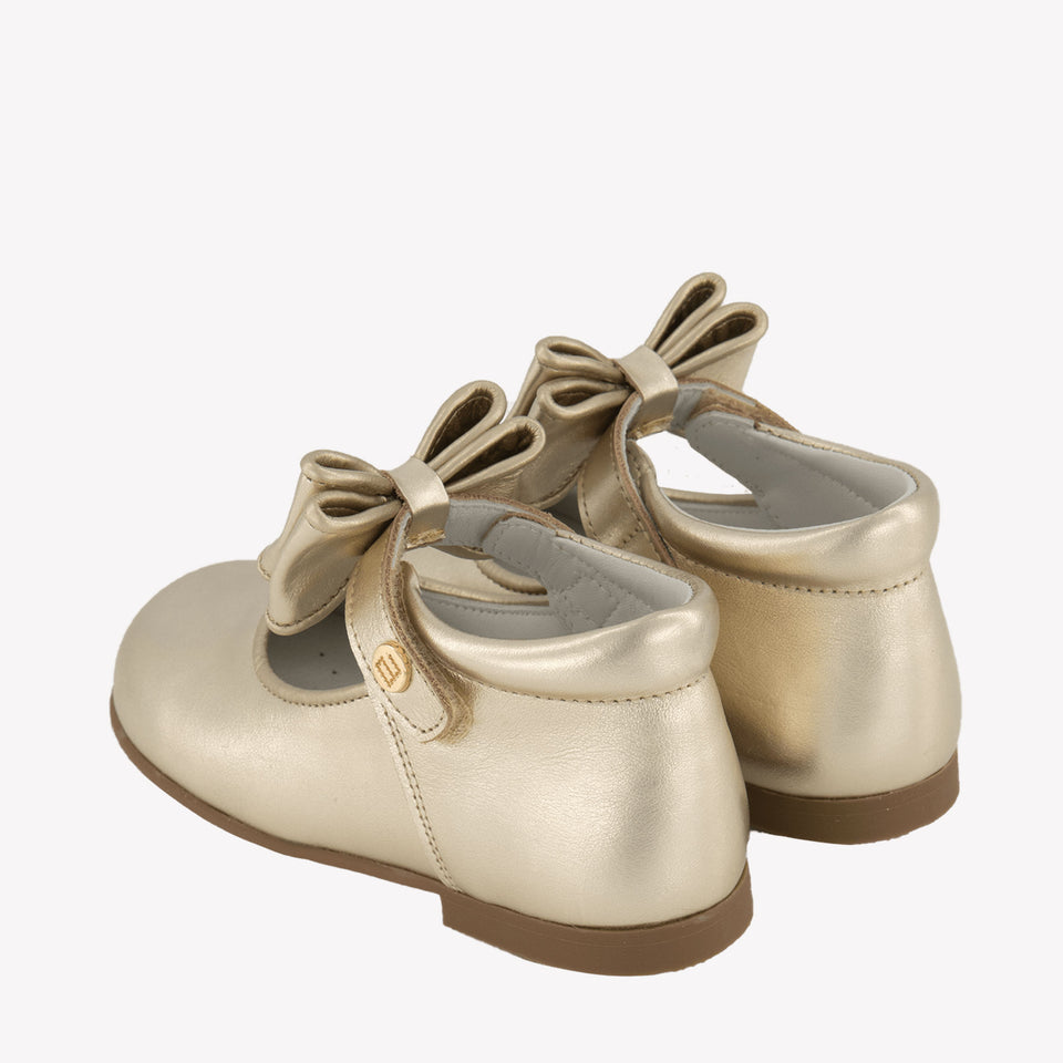 Andanines Zapatos de niñas oro