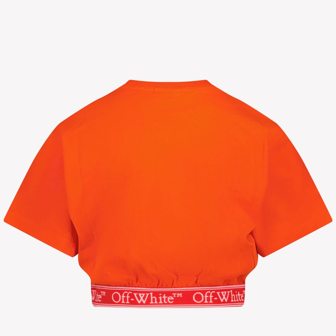 Off-White Kinder Mädchen T-Shirt Rot