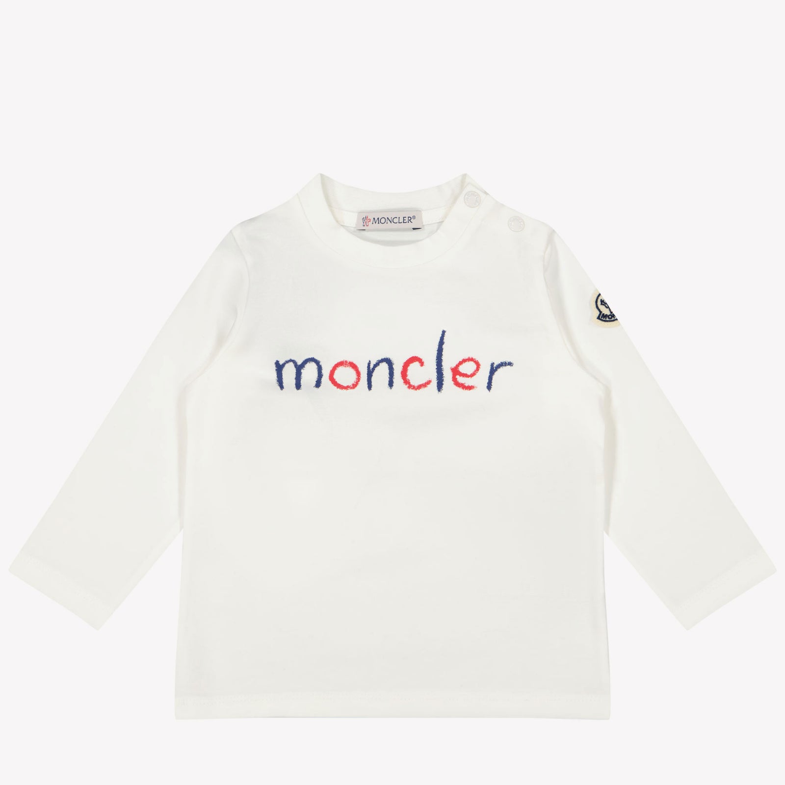 Moncler Bebé Chicos Camiseta en Blanco