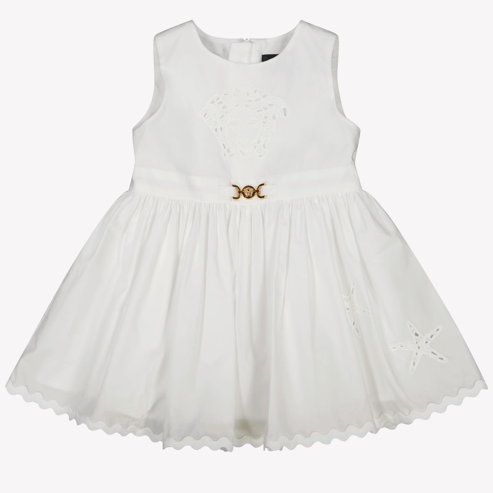 Versace Bébé Filles Robe Blanc