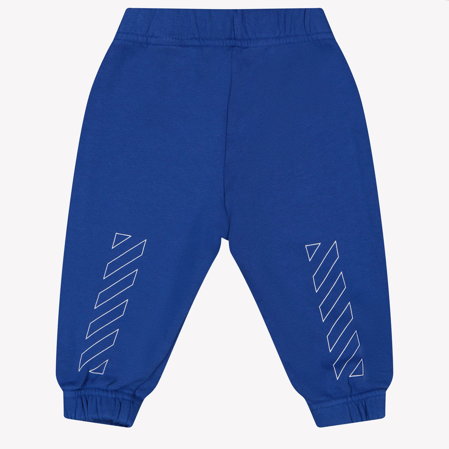 Off-White Bebé Chicos Pantalones Azul