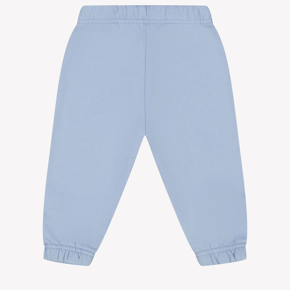 Off-White Pantalones de Baby Boys Azul claro