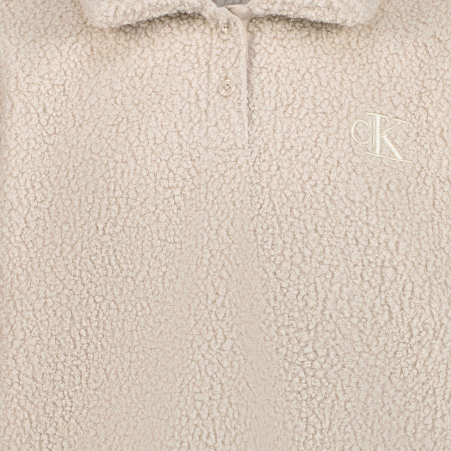 Calvin Klein Ragazzo Ragazze Maglione Grigio Chiaro