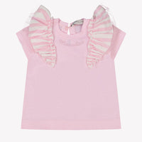 MonnaLisa Bébé Filles T-shirt Rose Léger