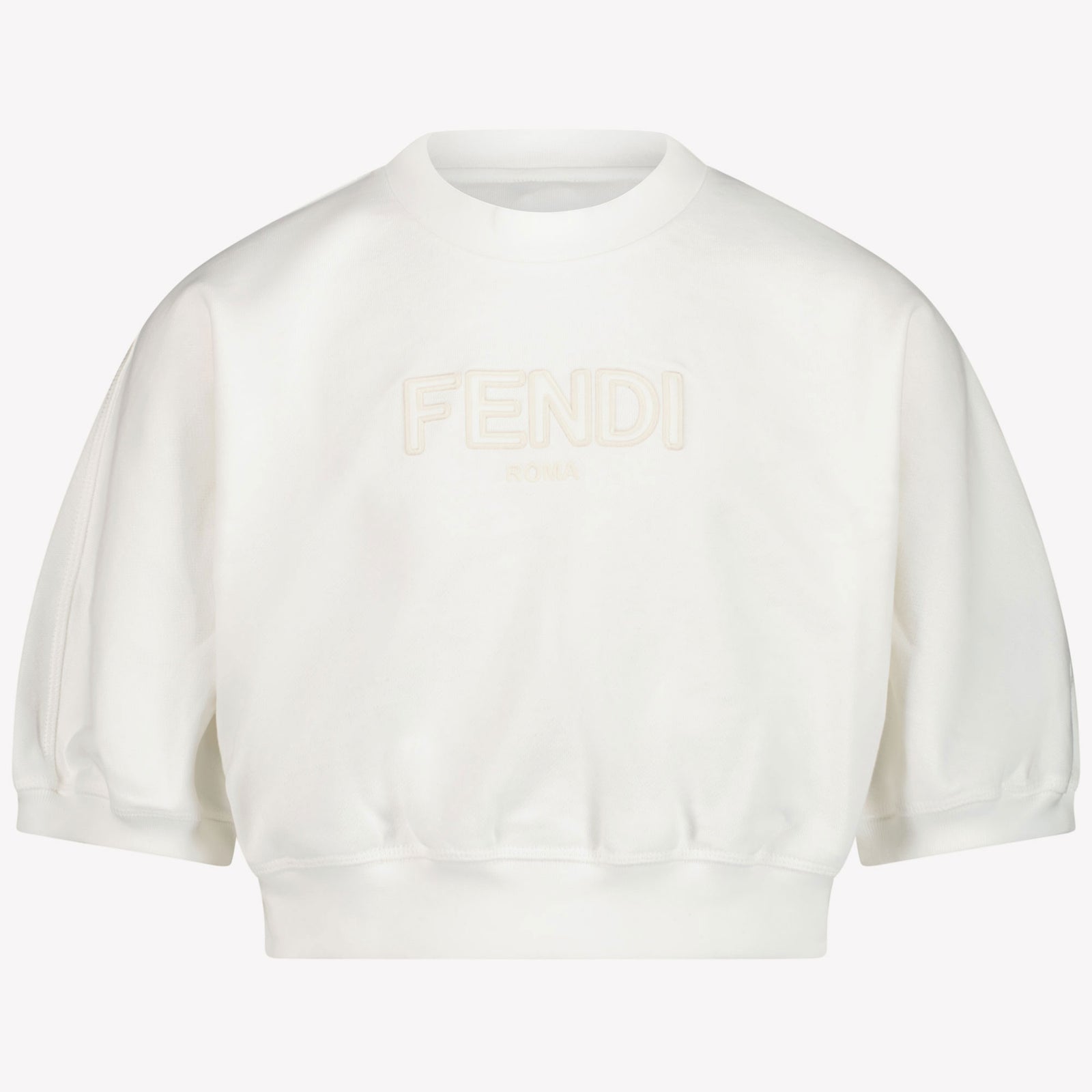 Fendi Enfant Filles T-shirt Blanc