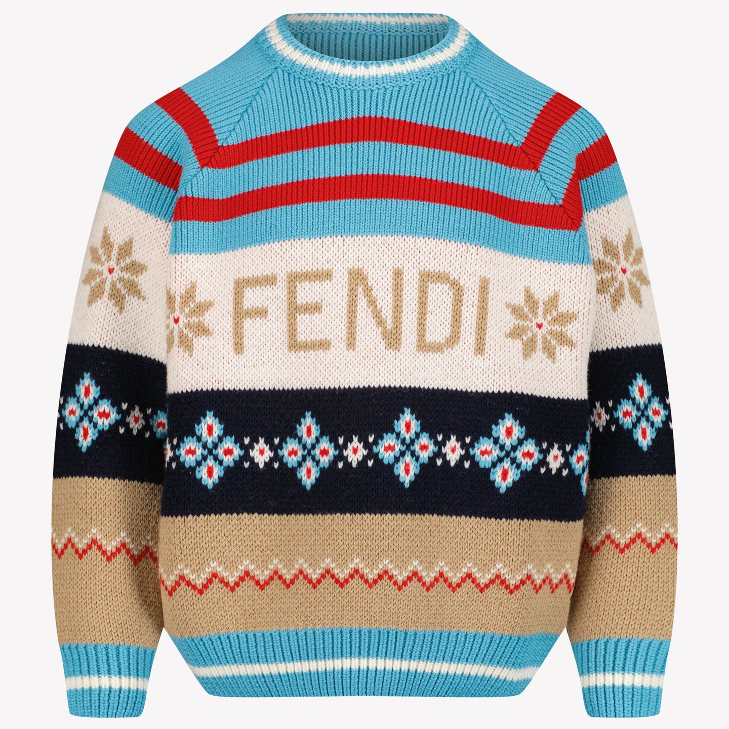 Fendi Niños Unisex Trui Navy