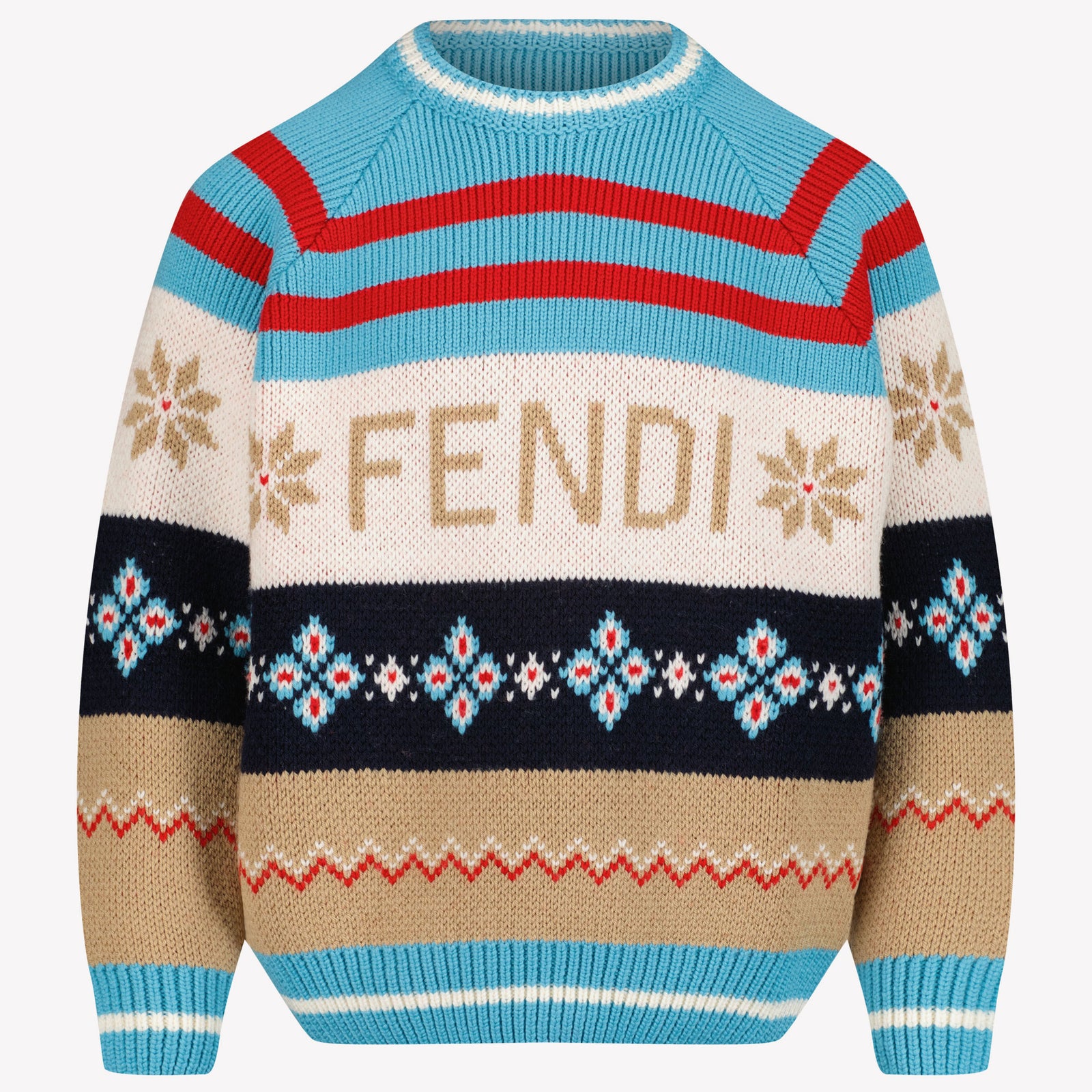 Fendi Ragazzo Unisex Maglione Navy