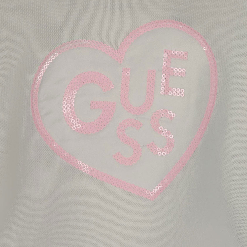 Guess Kind Mädchen Pullover in weiß