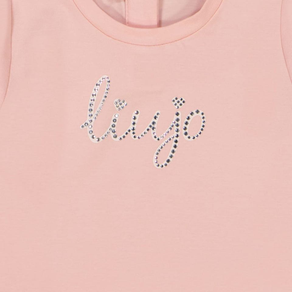 Liu Jo baby Chicas Camiseta Rosa claro