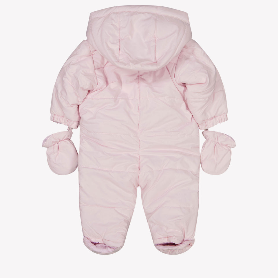 Lapin House Baby Girls Pockets de esquí rosa claro