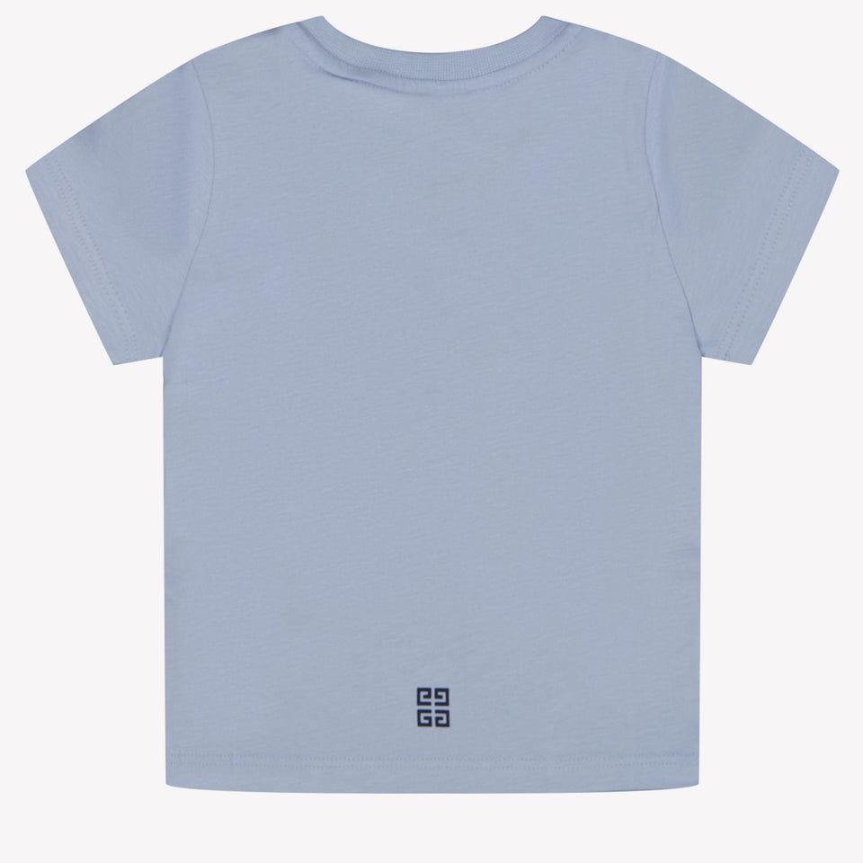 Givenchy Baby Jongens T-shirt Licht Blauw