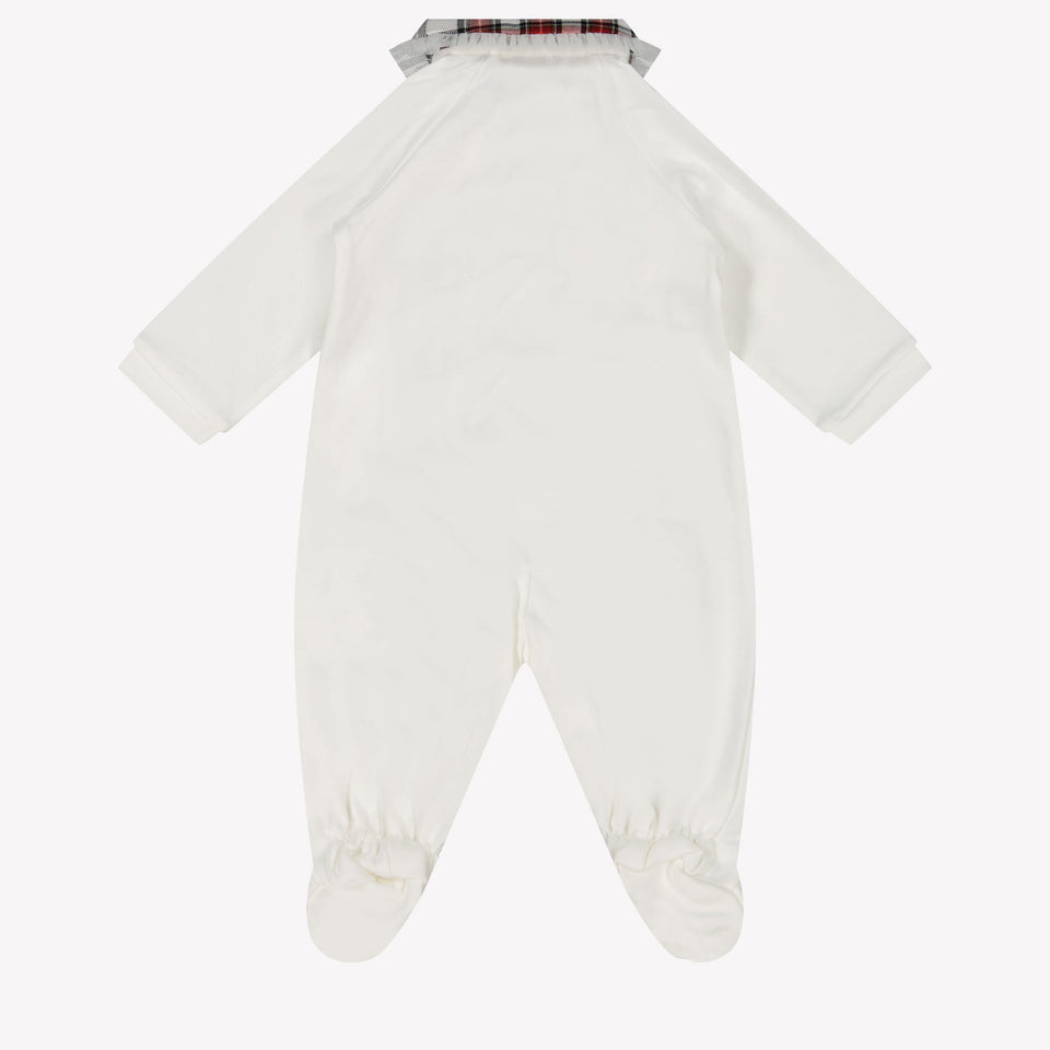 MonnaLisa Baby girls box suit OffWhite