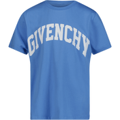Givenchy Kids Boys T-Shirt Blue