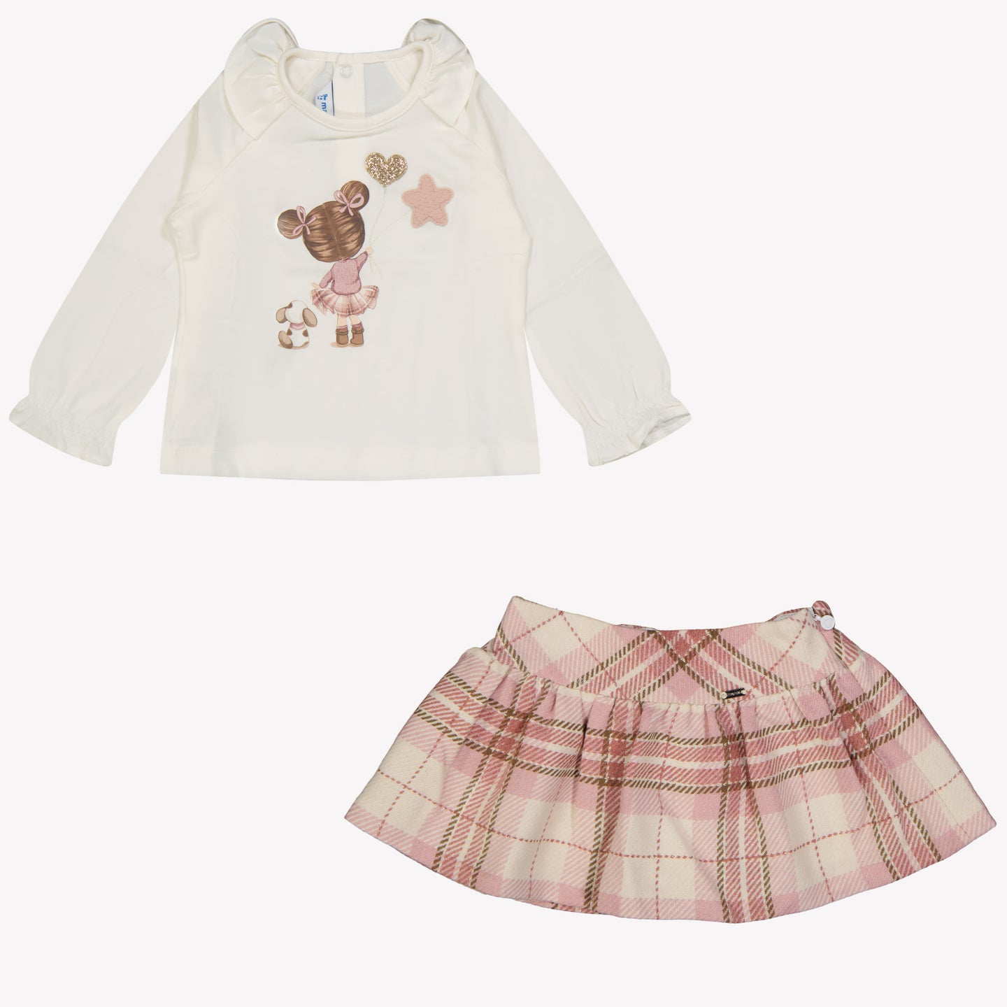 Mayoral Baby Girl Set rosa claro