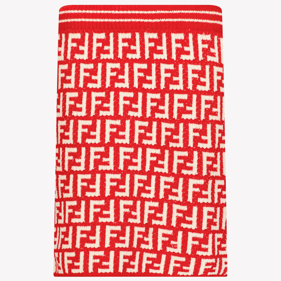 Fendi Girls Skirt Red