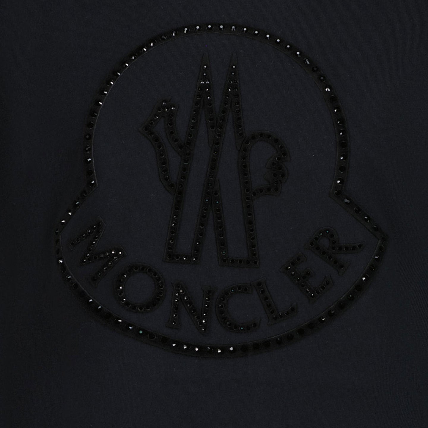 Moncler Filles T-shirt Noir