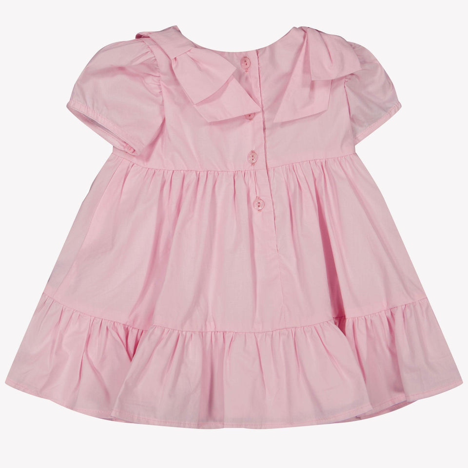 MonnaLisa Bébé Filles Robe Rose Léger