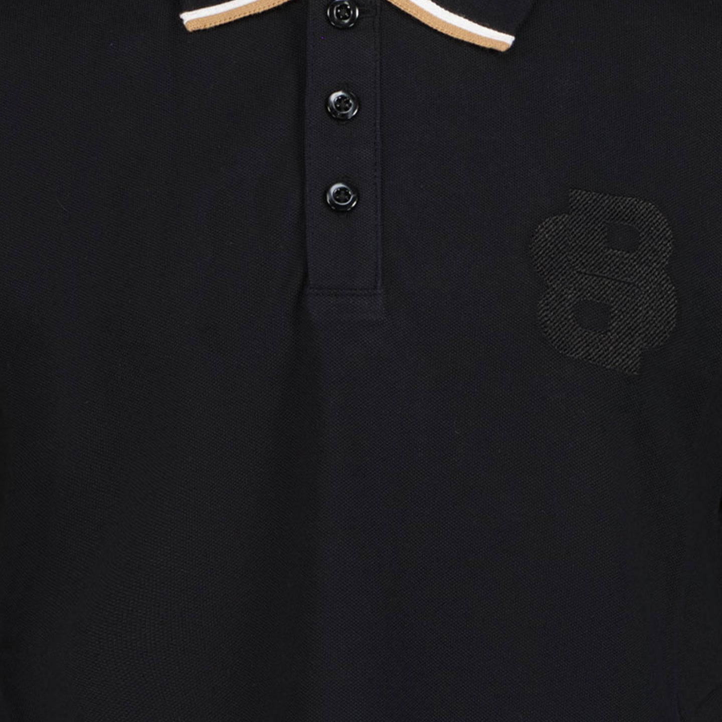 Boss Chicos Polo Negro