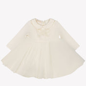 Liu Jo baby Chicas Vestido Blanco Roto