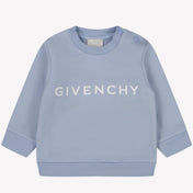 Givenchy Baby drenge sweater lyseblå
