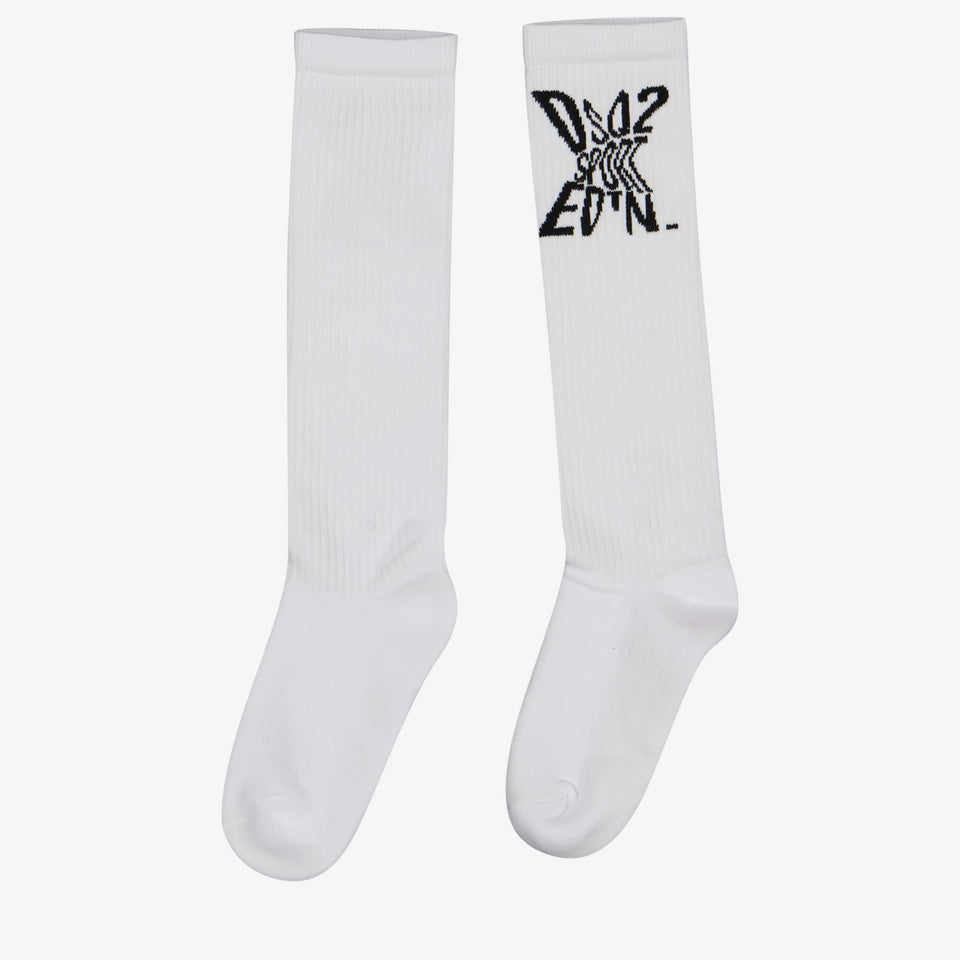 Dsquared2 Unisex socks White