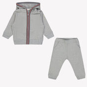 Moncler Baby Boys Jogging Suit Grey