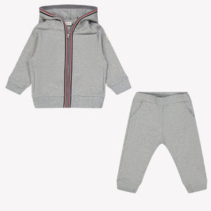 Moncler Baby Jongens Joggingpak Grijs 3/6