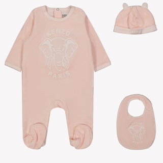 Kenzo Kids Bebé Unisex Traje de caja Rosa claro