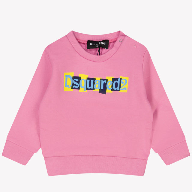 Dsquared2 Bebé Chicas Suéter Rosa