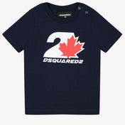 Dsquared2 Bébé Garçons T-shirt Navy