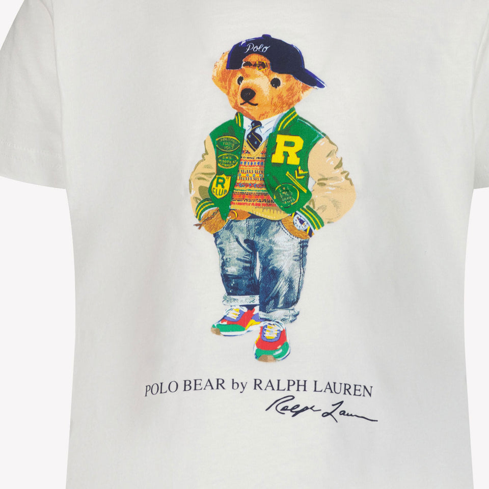 Ralph Lauren Garçons T-shirt Blanc