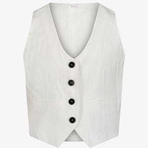 Liu Jo Kinder Gilet Off White 8Y