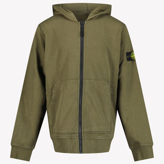 Stone Island Ragazzo Ragazzi Maglia Esercito