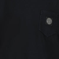 Stone Island Niño Chicos Camiseta en Negro