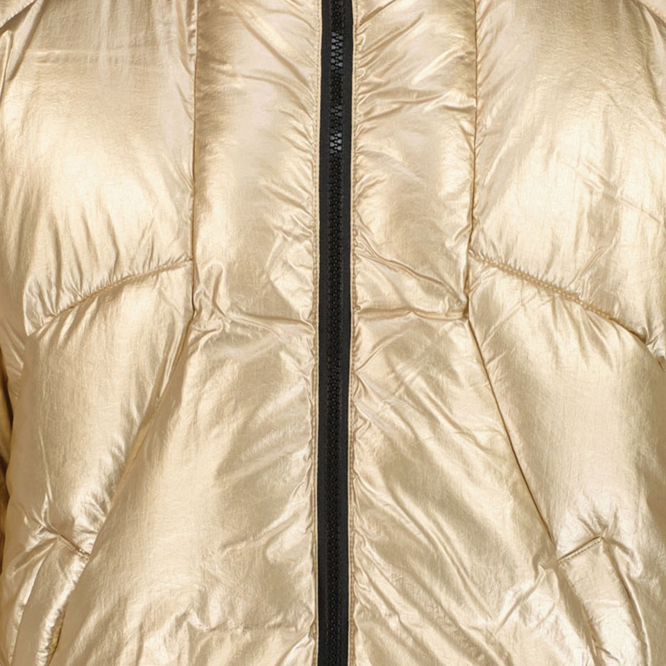 Pinko Mädchen Winterjacke Gold