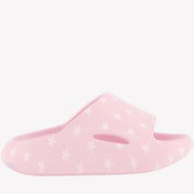 Monennalisa Slippers de niñas para niños rosa claro