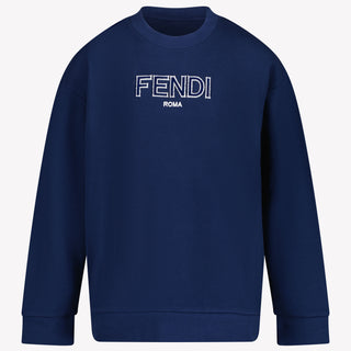 Fendi Unisexe Pull-over Navy