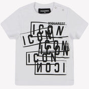 T-shirt Dsquared2 Baby Boys White