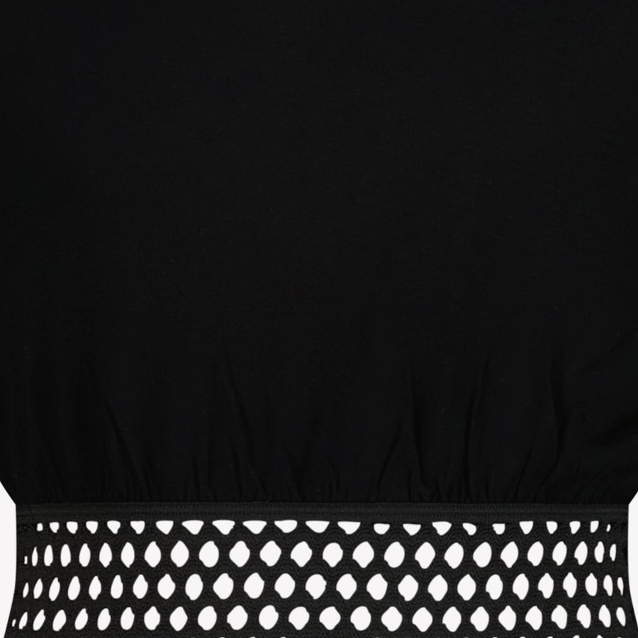 Patrizia Pepe Kinder Meisjes T-shirt Zwart