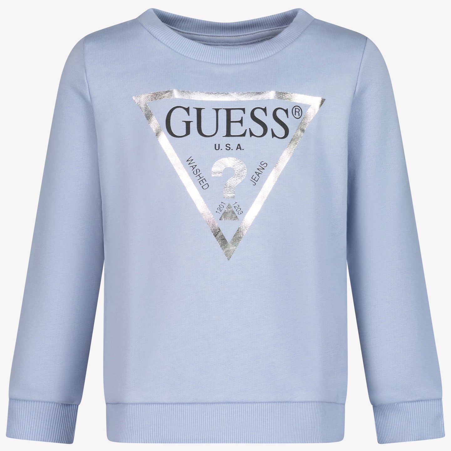 Guess Enfants Filles Chandail Bleu Clair