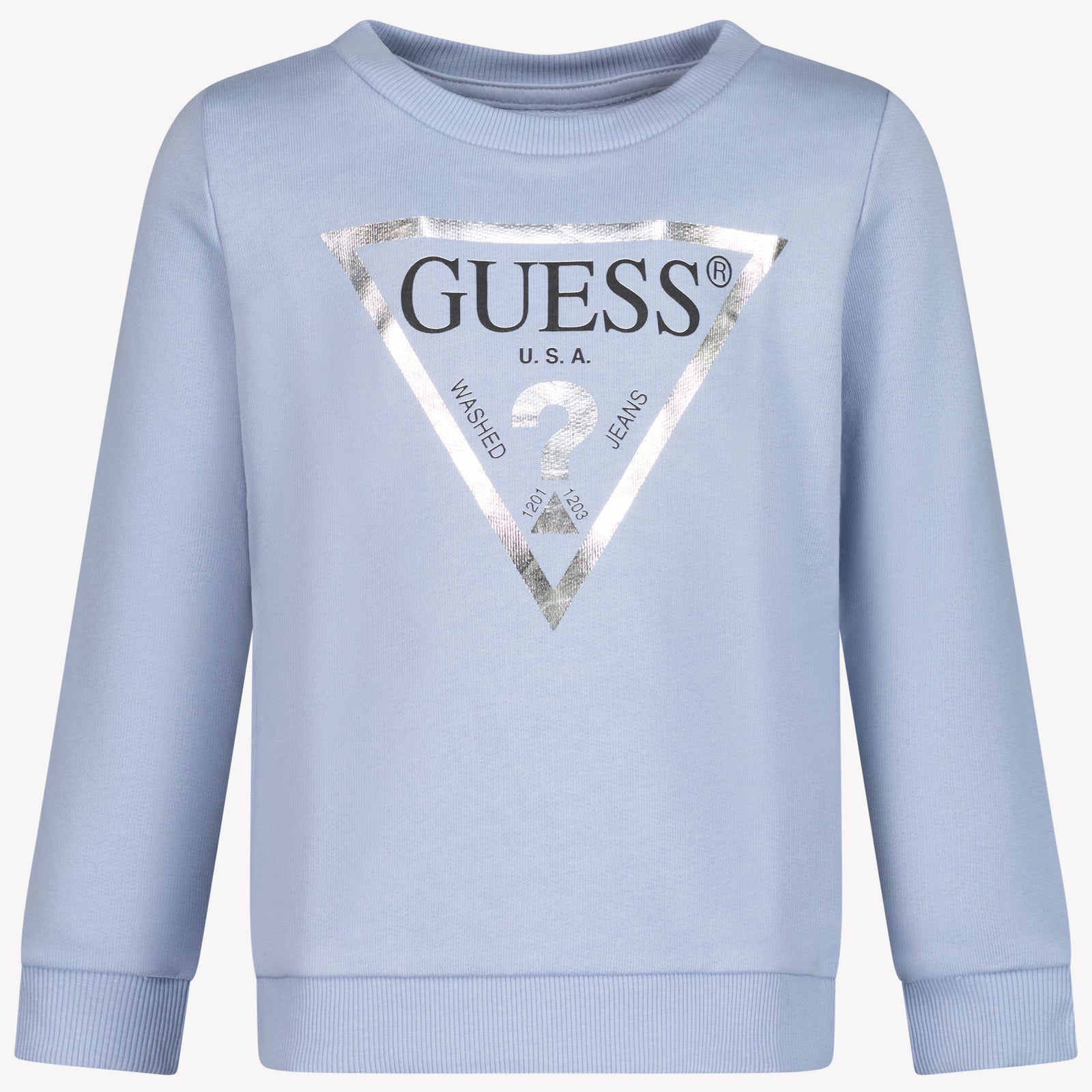 Guess Kind Mädchen Pullover Hellblau