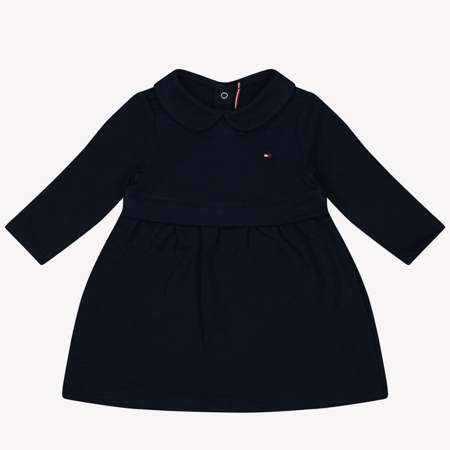 Tommy Hilfiger Bebé Chicas Vestido Navy